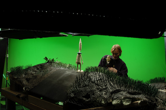 Animating on hill set