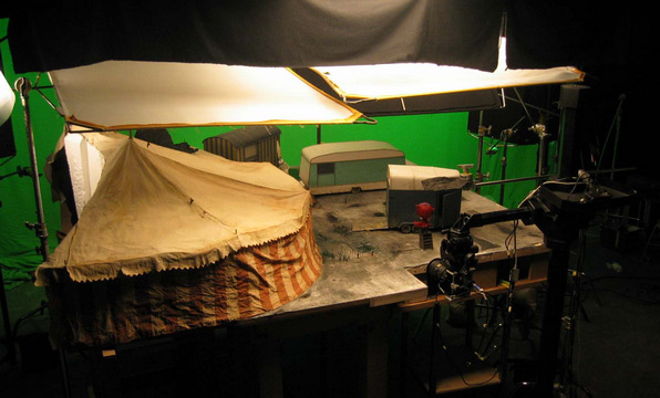 Cirkus tent model set